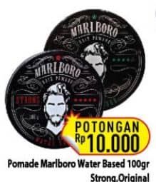 Promo Harga Marlboro Pomade Strong, Water Based 100 gr - Hypermart