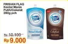 Promo Harga Frisian Flag Susu Kental Manis Putih, Cokelat 280 gr - Indomaret