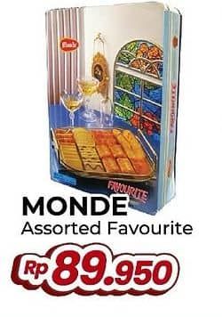 Promo Harga Monde Assorted Cookies 320 gr - Yogya