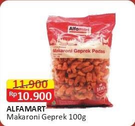Promo Harga Alfamart Snack Makaroni Geprek Pedas 100 gr - Alfamart