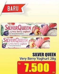 Promo Harga SILVER QUEEN Chocolate Verry Berry Yoghurt 28 gr - Hari Hari