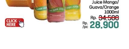 Promo Harga Toza Premium Juice Orange 1 ltr - LotteMart
