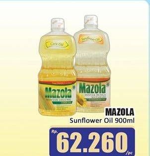 Promo Harga MAZOLA Oil Sunflower 900 ml - Hari Hari