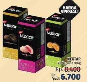 Promo Harga NABATI Nextar Cookies All Variants per 8 pcs 14 gr - LotteMart