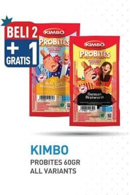 Promo Harga Kimbo Probites All Variants 60 gr - Hypermart