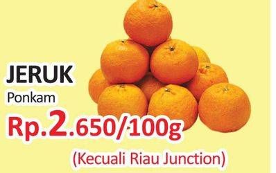 Promo Harga Jeruk Ponkam per 100 gr - Yogya