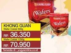 Promo Harga KHONG GUAN Wafers Chocolate 600 gr - Yogya