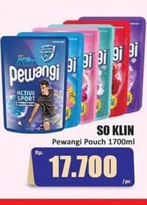 Promo Harga So Klin Pewangi All Variants 1700 ml - Hari Hari