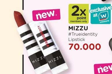 Promo Harga MIZZU True Identity Lipstik  - Watsons