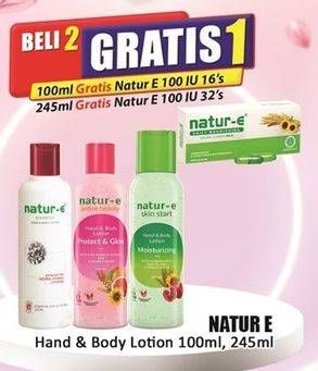 Promo Harga Natur-e Hand Body Lotion Daily Nourishing 100 ml - Hari Hari