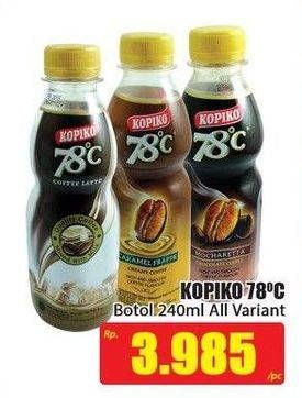 Promo Harga Kopiko 78C Drink All Variants 240 ml - Hari Hari