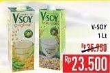 Promo Harga V-SOY Soya Bean Milk 1000 ml - Hypermart