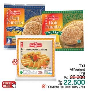 Promo Harga TYJ Spring Roll Pastry  - LotteMart
