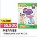 Promo Harga Merries Pants Good Skin XL26 26 pcs - Alfamart