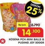 Promo Harga KOSENA Jelly Mini Balls, Puding Joy 500 gr - Superindo
