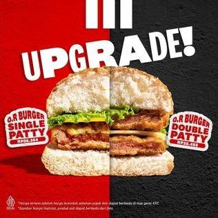 Promo Harga KFC Burger Double Patty  - KFC