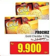 Promo Harga PROCHIZ Gold Cheddar 170 gr - Hari Hari