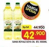 Promo Harga SANIA Royale Soya Oil 1000 ml - Superindo