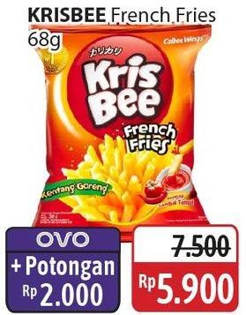 Promo Harga Krisbee French Fries 68 gr - Alfamidi