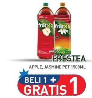 Promo Harga Frestea Minuman Teh Apple, Jasmine 1500 ml - Hypermart