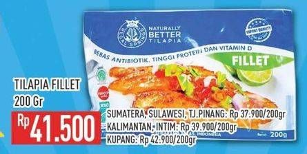 Promo Harga Ikan Nila Tilapia Fillet 200 gr - Hypermart