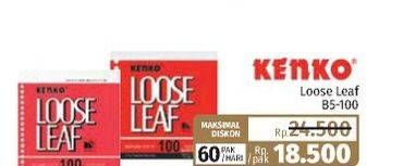 Promo Harga Kenko Loose Leaf B5 100 pcs - Lotte Grosir