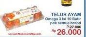 Promo Harga QL Telur Omega All Variants 10 pcs - Indomaret