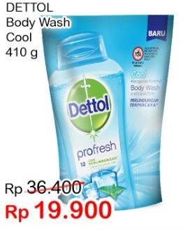 Promo Harga DETTOL Body Wash Cool 410 ml - Indomaret