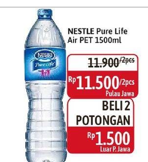 Promo Harga Nestle Pure Life Air Mineral 1500 ml - Alfamidi