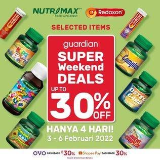 Promo Harga NUTRIMAX Food Supplement, Redoxon Selecteed Items  - Guardian