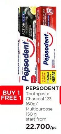 Promo Harga Pepsodent Pasta Gigi  - Watsons