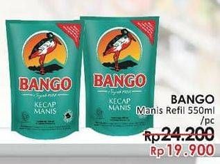 Promo Harga BANGO Kecap Manis 550 ml - LotteMart