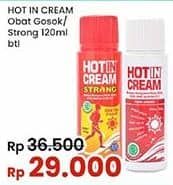 Promo Harga Hot In Cream Nyeri Otot Strong 120 ml - Indomaret