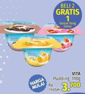 Promo Harga VITA PUDDING Pudding 110 gr - LotteMart