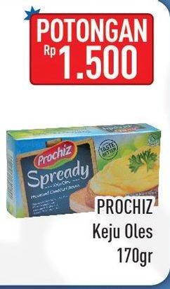 Promo Harga PROCHIZ Spready 170 gr - Hypermart