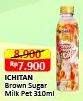 Promo Harga Ichitan Brown Sugar Milk 310 ml - Alfamart