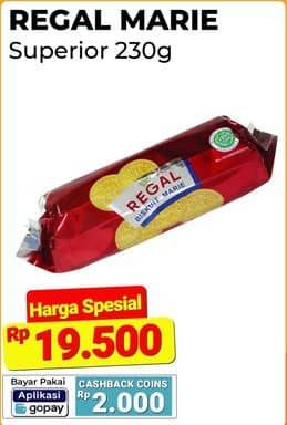 Promo Harga Regal Marie Superior 230 gr - Alfamart