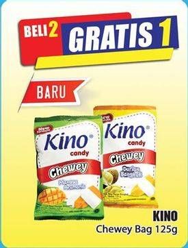 Promo Harga KINO Candy 125 gr - Hari Hari