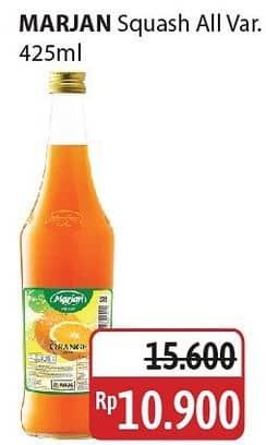 Promo Harga Marjan Syrup Squash All Variants 450 ml - Alfamidi