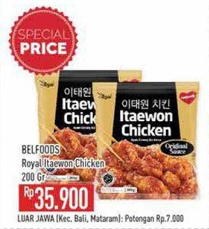 Promo Harga Belfoods Royal Ayam Goreng Ala Korea Itaewon Chicken 200 gr - Hypermart