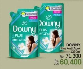 Promo Harga Downy Plus Collection Anti Apek 1450 ml - LotteMart