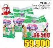 Promo Harga MERRIES Pants Good Skin M34, L30, XL26  - Giant