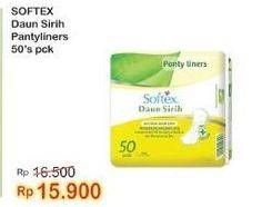 Promo Harga Softex Pantyliner Daun Sirih 50 pcs - Indomaret