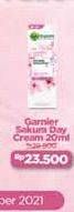 Promo Harga GARNIER Sakura White Cream Day 20 ml - Alfamidi