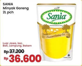 Promo Harga Sania Minyak Goreng 2000 ml - Indomaret