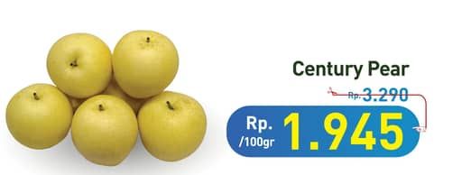 Promo Harga Pear Century per 100 gr - Hypermart