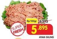 Promo Harga Daging Giling Ayam per 100 gr - Superindo