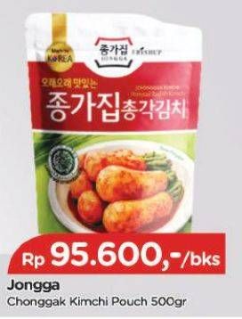 Promo Harga JONGGA Kimchi Chonggak 500 gr - TIP TOP