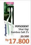 Promo Harga PEPSODENT Sikat Gigi Natural Bamboo per 2 pcs - Alfamidi