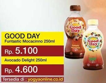 Promo Harga Good Day Coffee Drink Funtastic Mocacinno 250 ml - Yogya